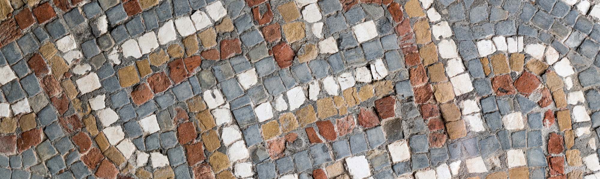 Photo of mosaic flooring