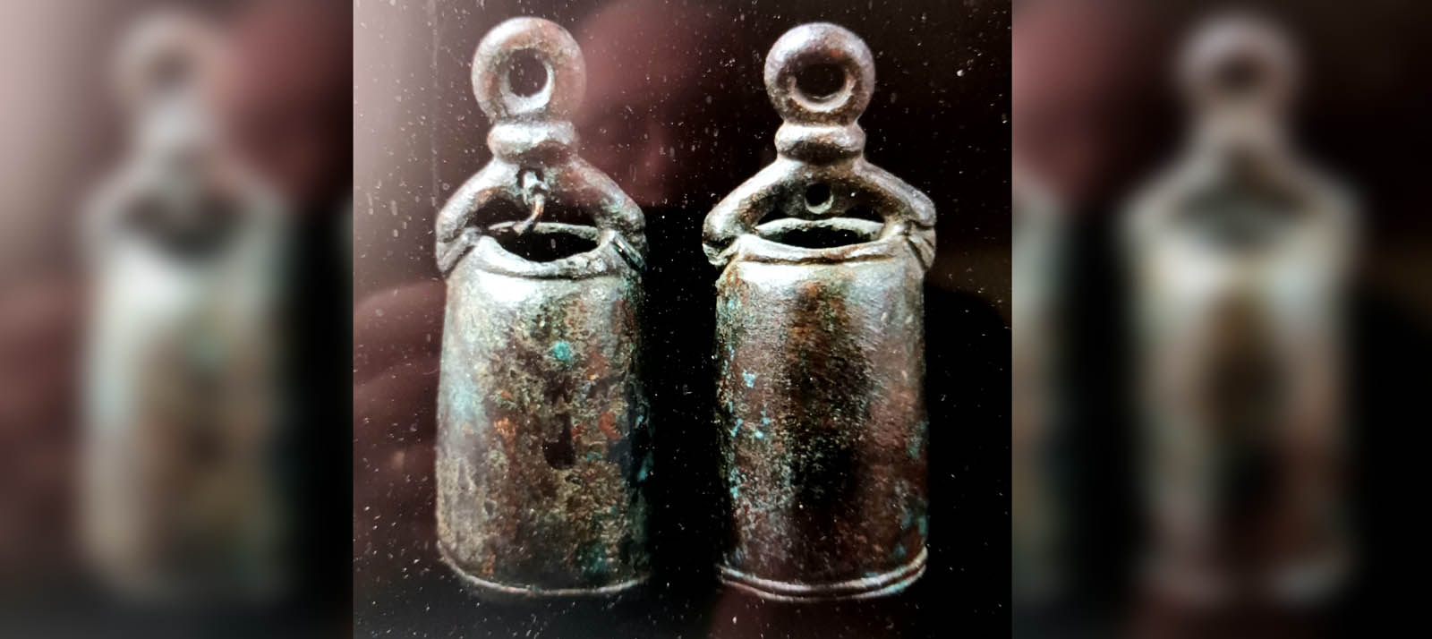 photo of 2 roman bells